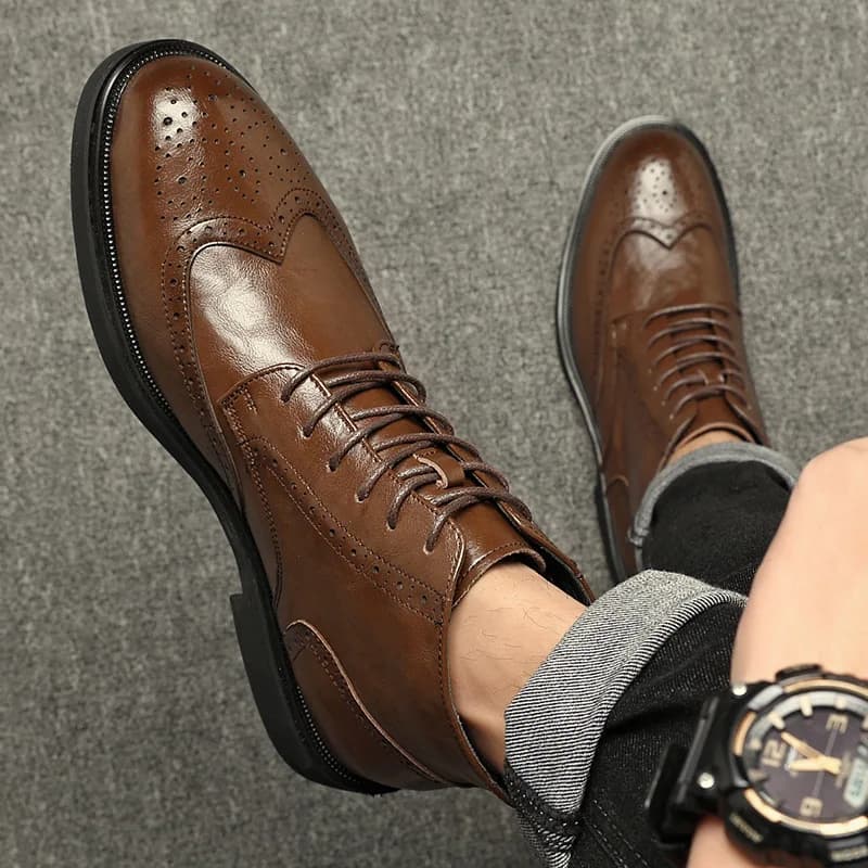 LIHUAMAO retro ankle boots casual Men boots footwear sneaker casual shoes motorcycle boots outdoor hiking high top work shoes
