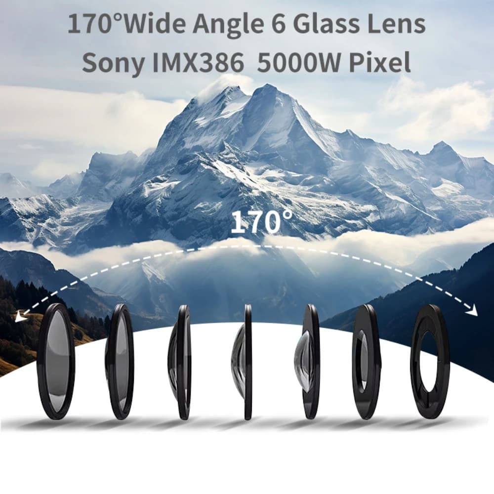 Action Camera Touch Screen Waterproof WiFi Active HDR Video action cam camera sport