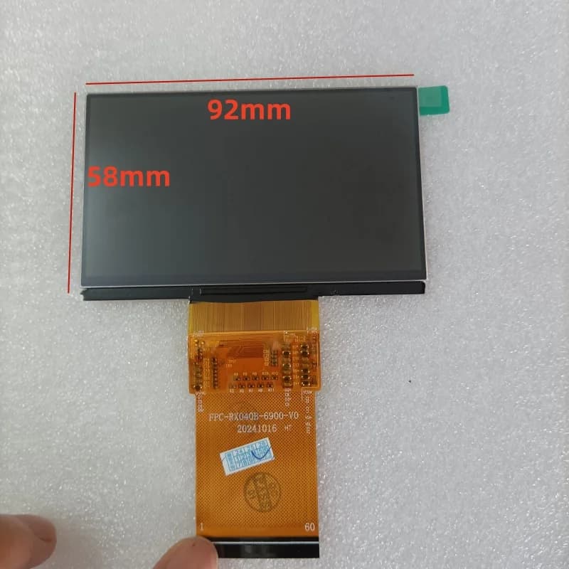 LCD da 4 pollici per cavo FPC-RX040B-6900-V0 RX040B-6900 schermo lcd accessori per proiettori fai da te