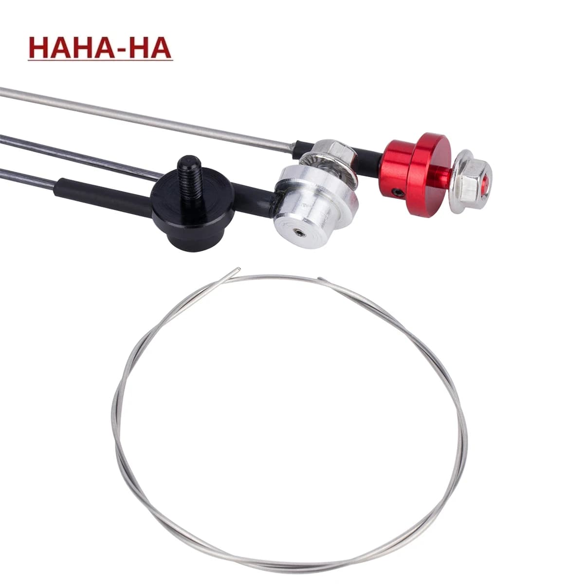Antenna di simulazione in metallo da 50 cm con piedistallo per 1/8 1/10 RC Crawler Car SCX10 TRX4 D90 Tamiya Shell Decorazione fai da te