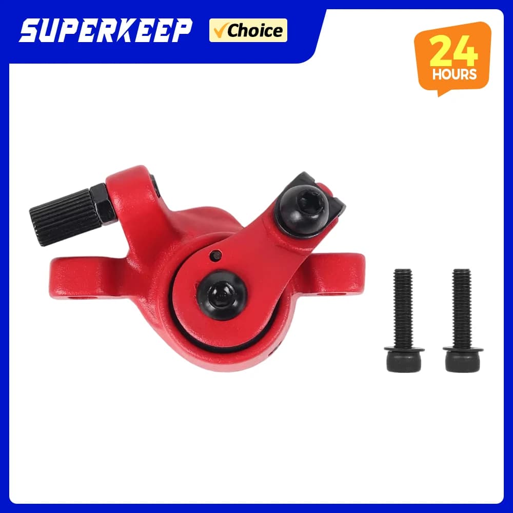 Base del Freno a Disco Anteriore per Monopattino Elettrico Ninebot by Segway ZT3 ZT3Pro, Base del Freno in Lega di Alluminio, Componente del Freno Meccanico