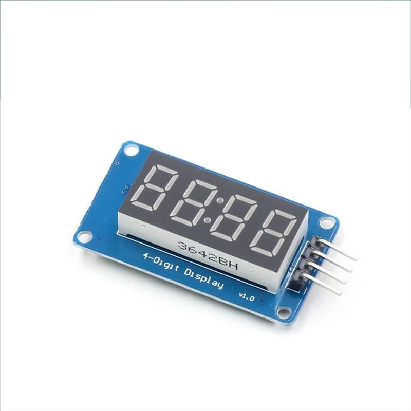 Modulo LED TM1637 Modulo display LED a 4 bit per Arduino, orologio con anodo rosso a 7 segmenti da 0,36 pollici Tube-A09I