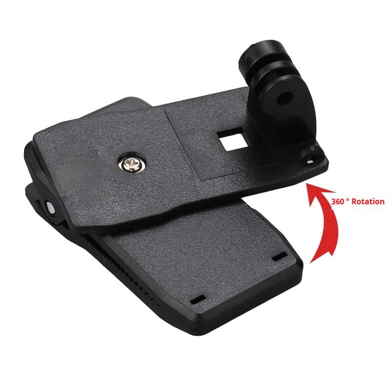 Backpack Strap Clip Hat Band Mounting Clasp For Gopro 13 12 11 10 9 8 Insta360 X5 X4 X3 GO 3S ACE Pro DJI Action 5 Camera Accessories
