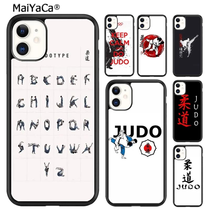 MaiYaCa Judo Cover Colorata e Carina per iPhone 17 Air 12 13 16 Pro Max 15 14 Plus