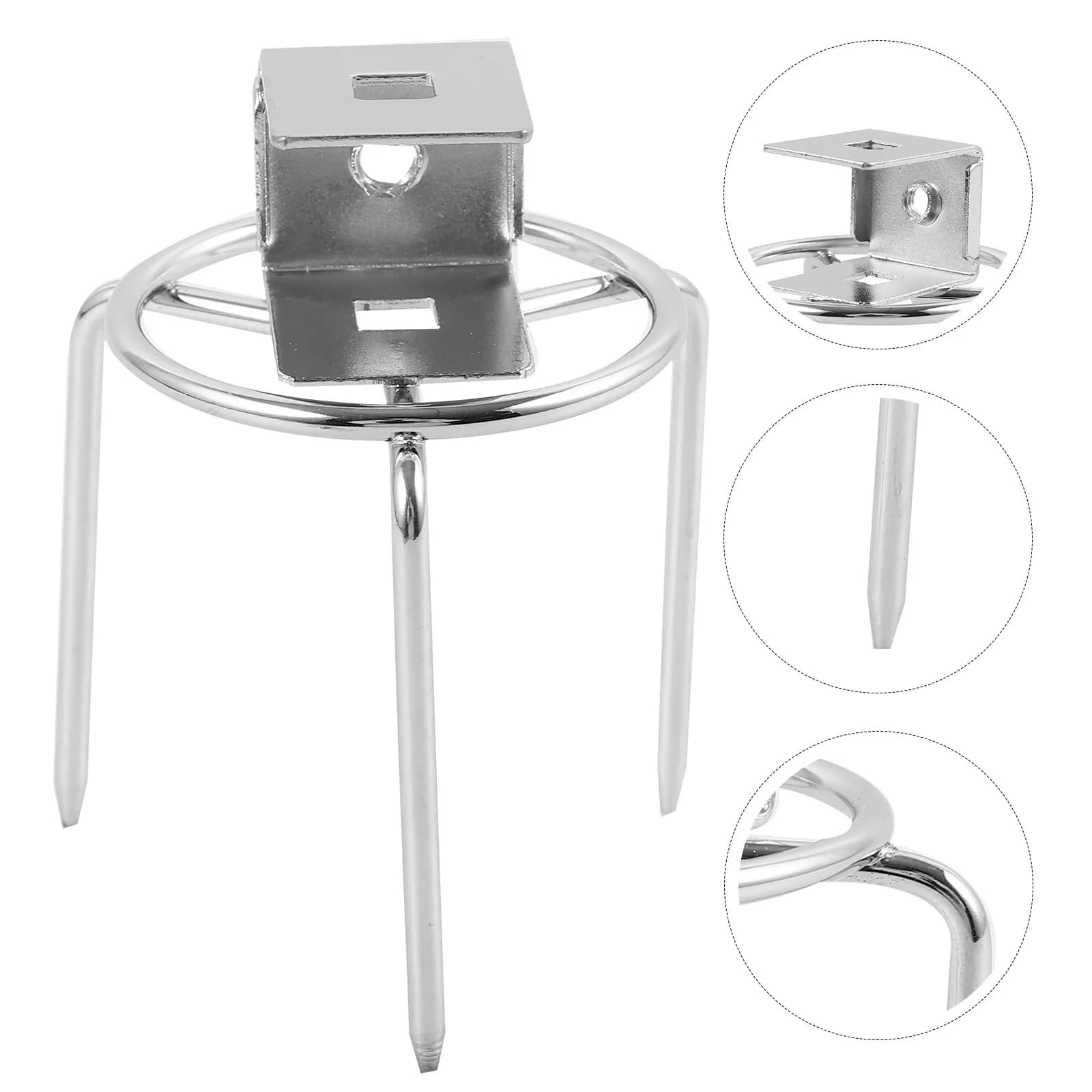 2 Forchette Girevoli in Acciaio Inossidabile Robuste e Durevoli per Pollo Arrosto, Gadget da Cucina per Barbecue, Friggitrice ad Aria, Forno, Carne e Pesce Grigliati