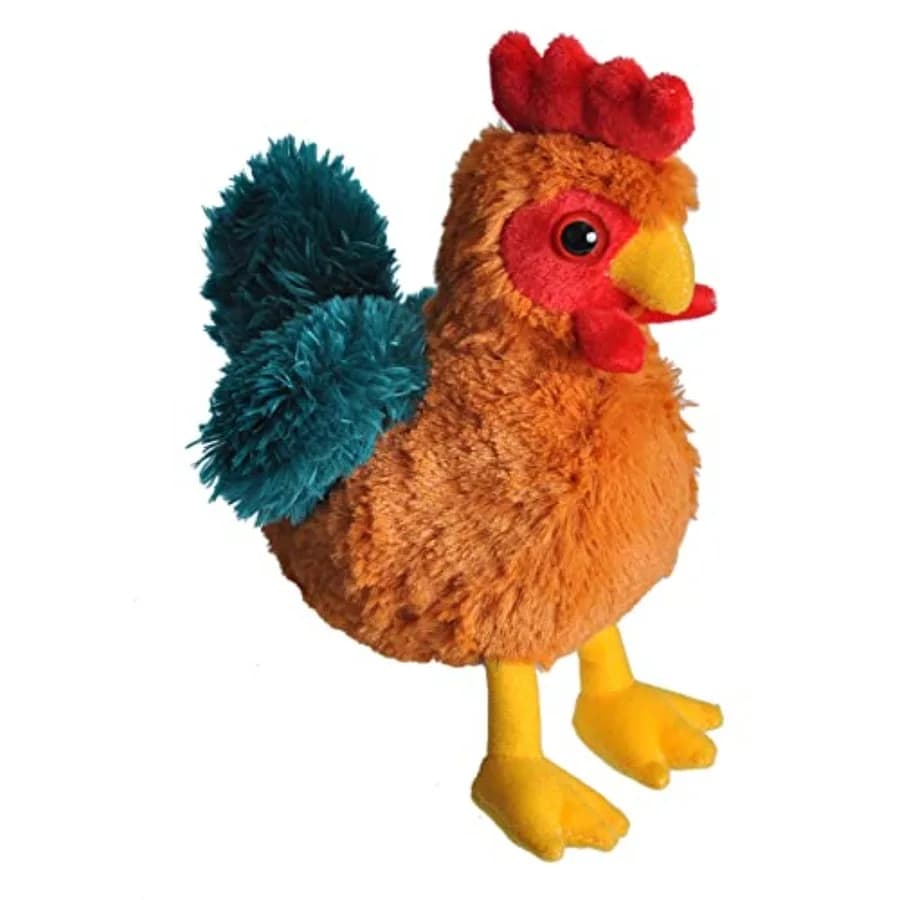 Peluche a forma di gallo, animale di peluche, giocattolo di peluche, regali per Hug'Ems, 7 pollici
