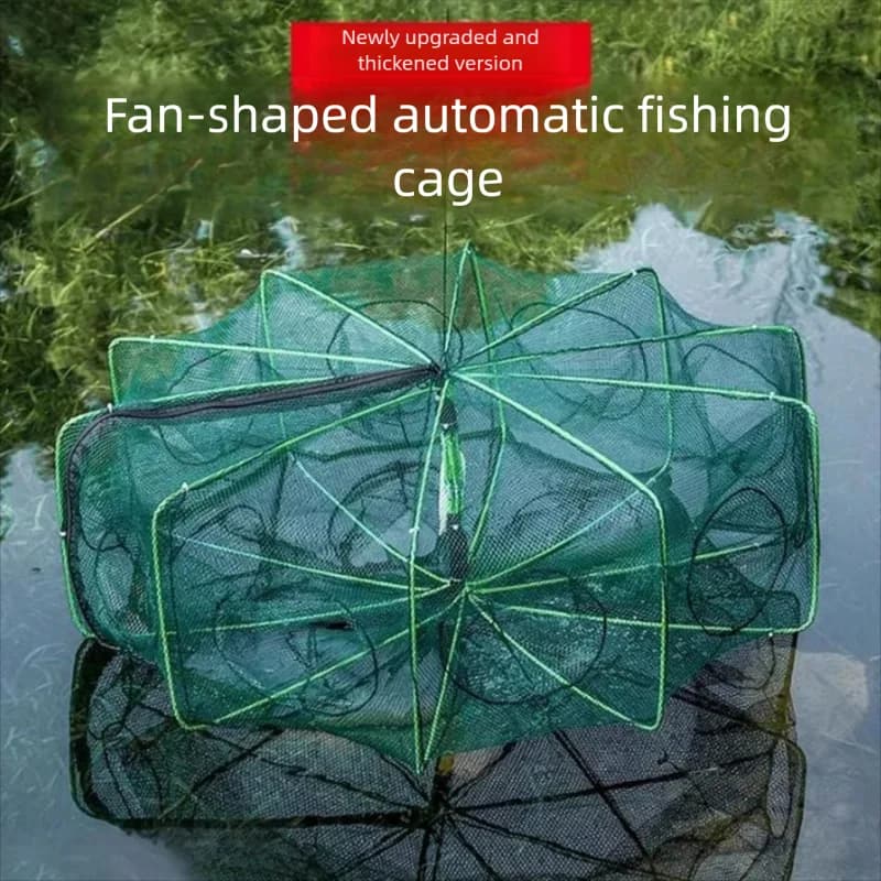 Folding fish traps, shrimp traps, crab traps, eel traps, river shrimp traps, and lobster traps can catch various sizes and holes