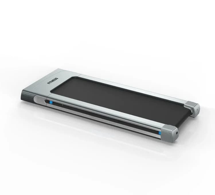 Cintura da terra larga Mini tapis roulant da corsa lento silenzioso super sottile con app di allenamento per macchina da corsa domestica e in ufficio