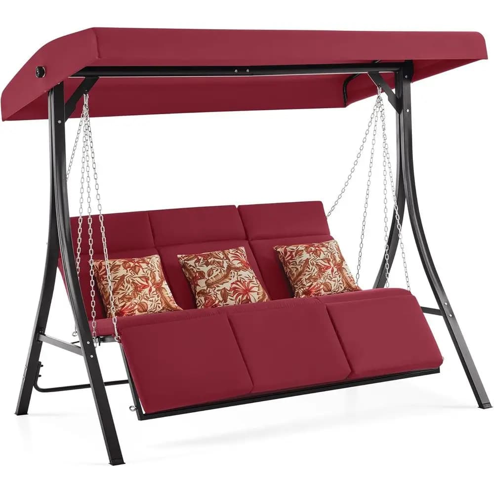 3 Posts Reclining Exterior Pendant with Patio and Garden cushions
