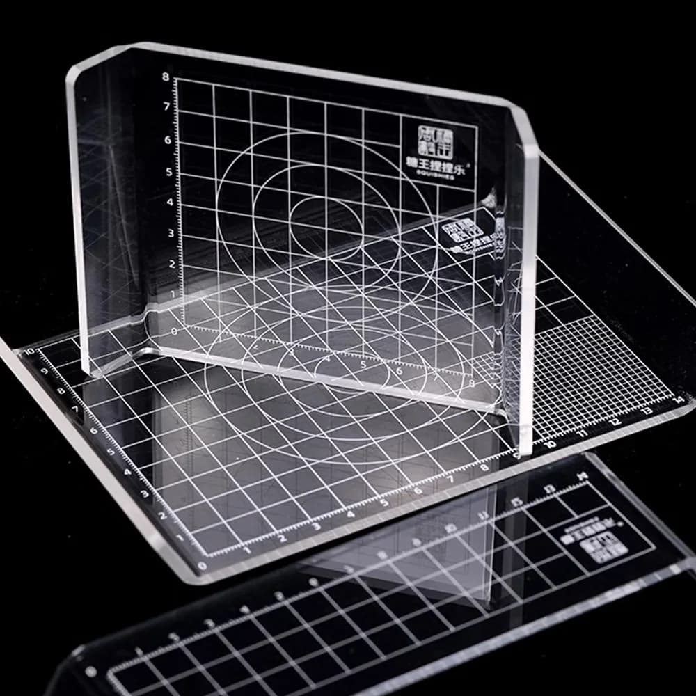 Acrylic Pressure Mud Board Polymer Clay,Dough Modelling DIY Handcraft Tools Pottery Clayl Acrylic Clay Pressure Plate