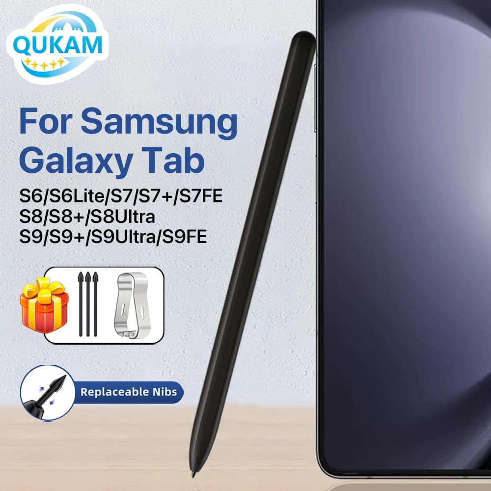 Nuova S Pen 2026 per Samsung Galaxy Tab S6 Lite S7 FE S8 Plus S9 Ultra, Penna Stilo Magnetica con Sensore di Pressione e Gomma Cancellabile per Tablet