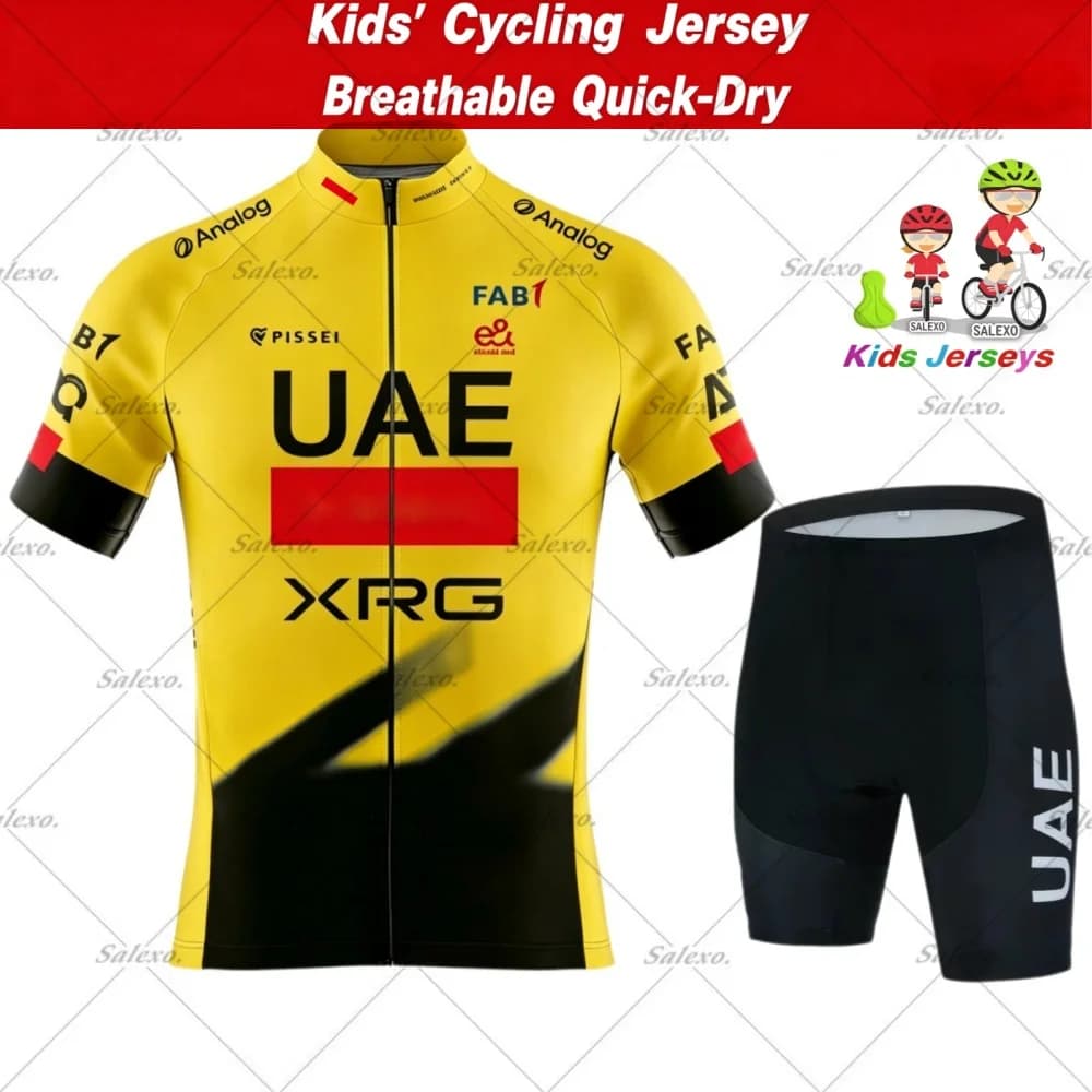 Clothing Cycling Children UAE 2026: Short Sleeves and Shorts for Children and Girls MTB/Bici Street - Summer Collection