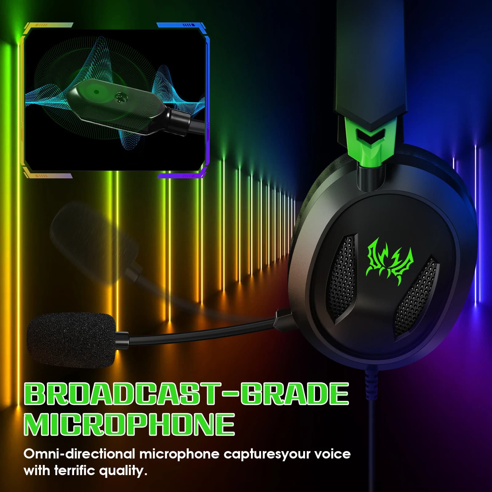 G3100 wired gaming headphones with microphone Stereo headphones with surround sound with noise cancelling for Ps4 laptop PC