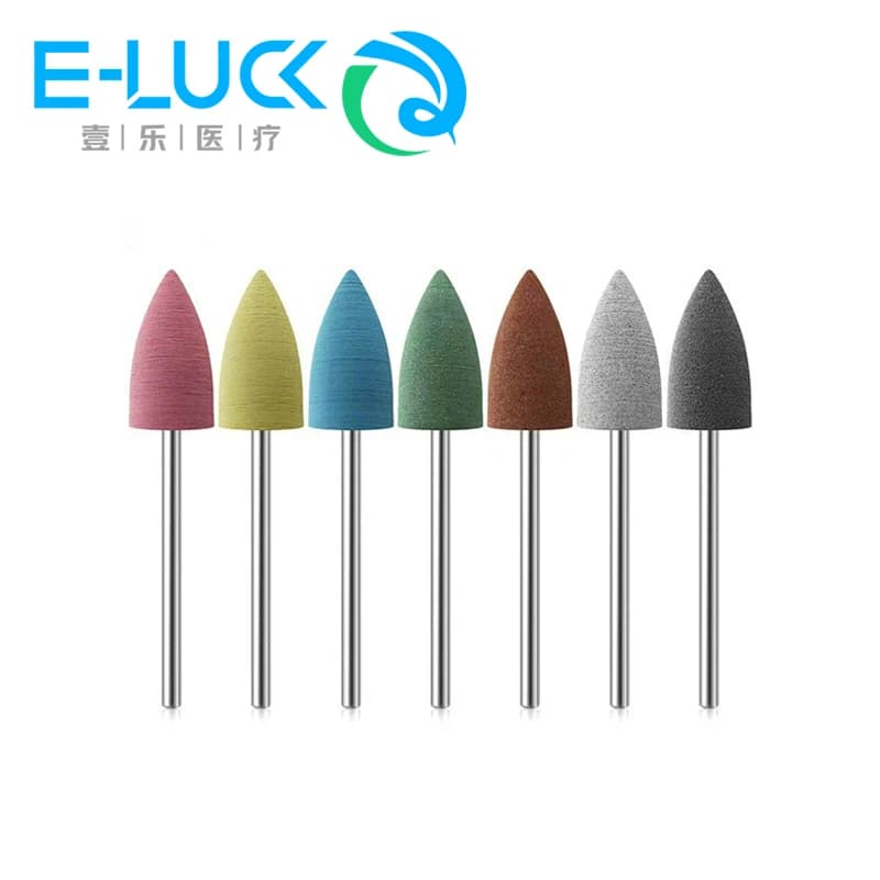 2.35mm HP Shank Teeth Whitening Tool for Dental Lab Polishing Tip for Nail Drill