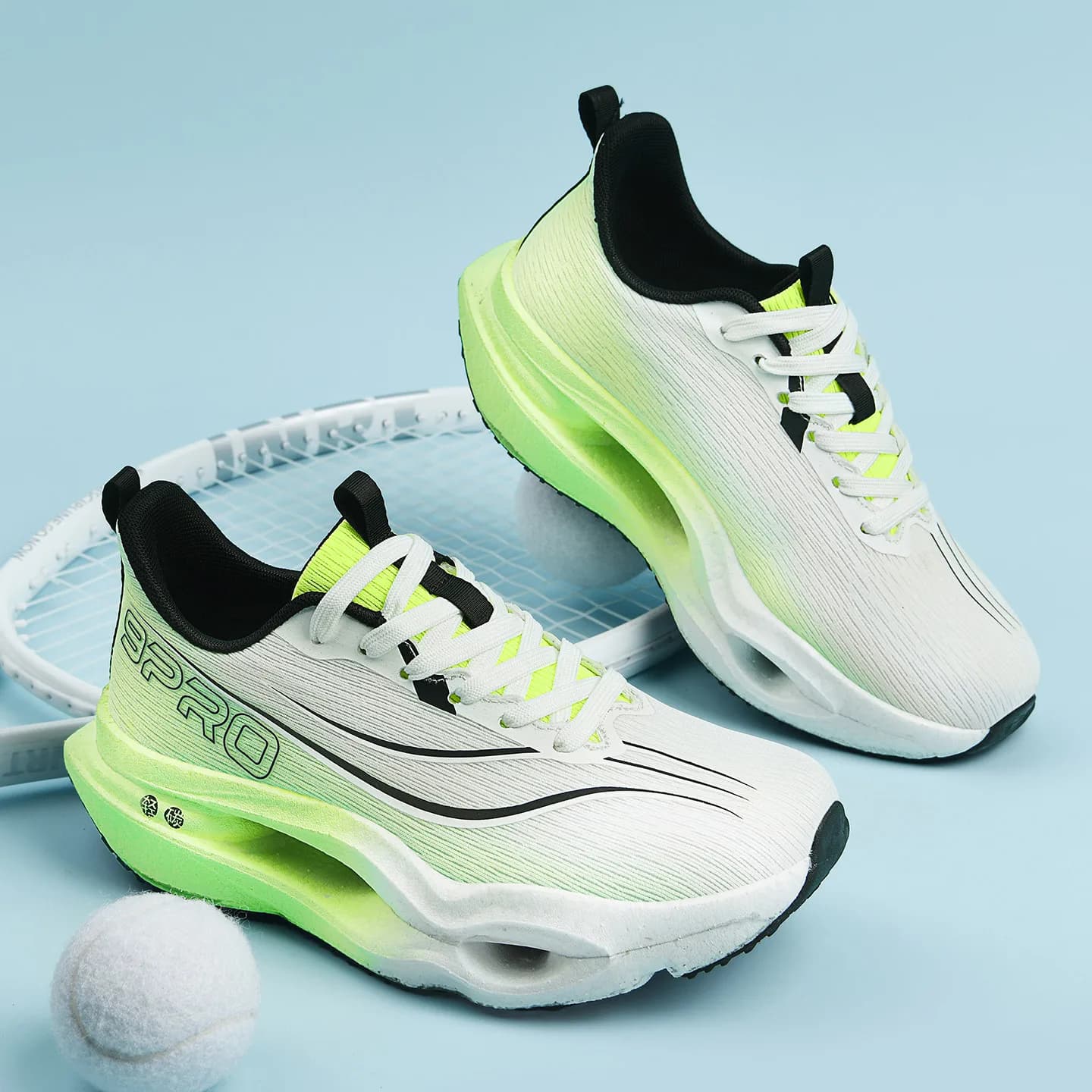 Men Carbon Plate Running Shoes Breathable Mesh Women Athletic Sneakers Cushion Sport Trainers Outdoor Marathon Jogging Footwear