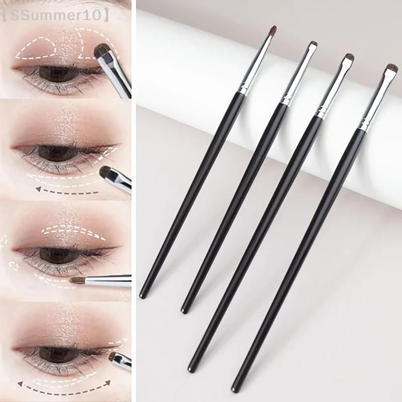【SSummer10】Pennello Dettagliato in Crine di Cavallo per Ombretto - Strumento per Eyeliner e Smudge Smoky【SS】