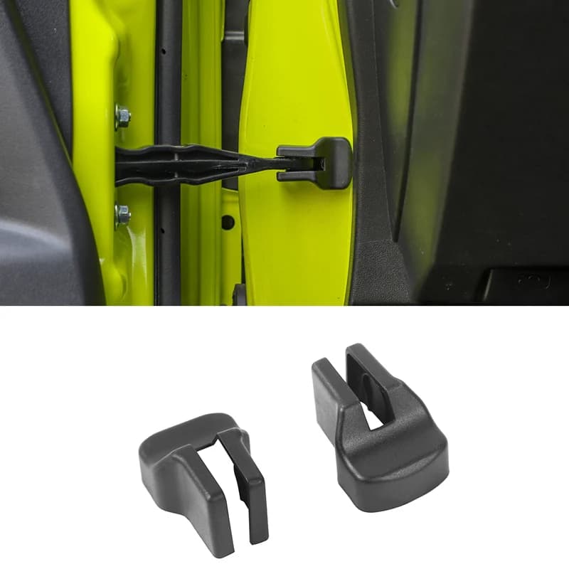 Copertura di arresto del braccio di controllo della porta di protezione del fermaporta dell'auto per Jimny 2019 per protezione antiruggine della serratura impermeabile