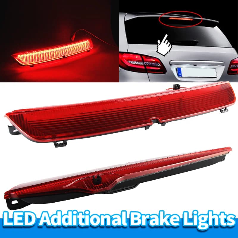 Luci di stop a LED Coda posteriore Lampada di arresto PER Mercedes Benz Classe B W246 W242 Hatchback 2011-2019 2468200156 Paraurti posteriore Luce di striscia