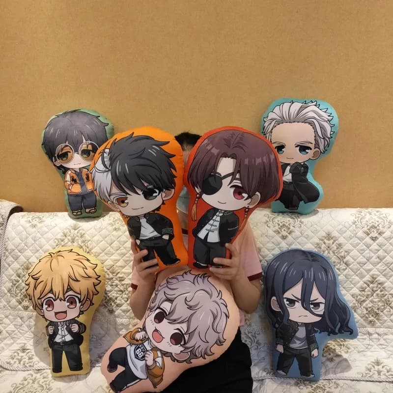 Anime Wind Breaker Suo Hayato Sakura Haruka Plushie Figure peluche 45cm peluche bambola cuscino simpatico cartone animato regali di natale
