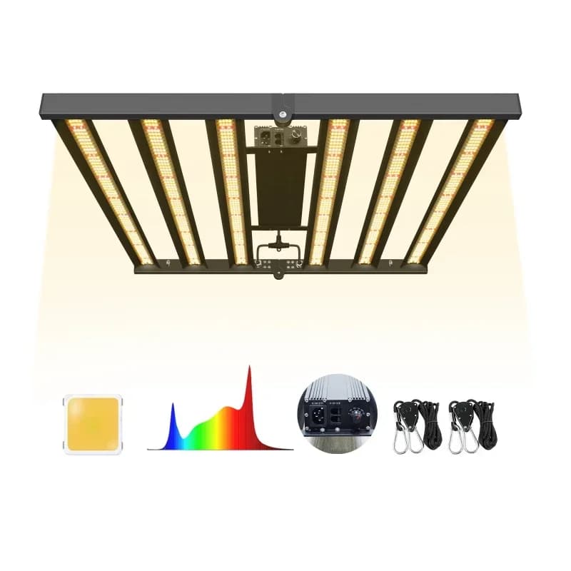 Servizio Topbrite DDP IP65 Samsung LM301H/B Strisce luminose per coltivazione a LED dimmerabili impermeabili per piante mediche