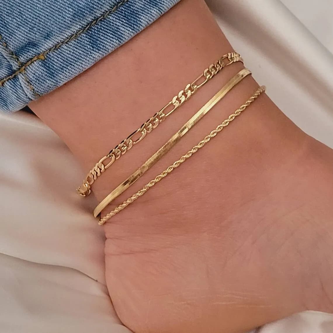1 set di gioielli da spiaggia con ciondoli a catena con nappe color oro e argento, stile Boho, a forma di serpente/stella marina/cuore, per cavigliera e catena da piede, sexy