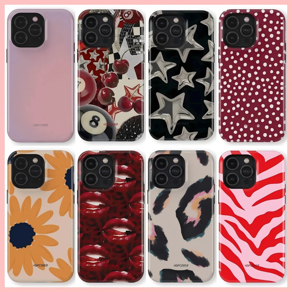 Custodia per telefono di lusso con motivo audace e di tendenza per iPhone 17 17e 16e 16 15 14 13 12 11 X XS XR Air Pro Max Plus, cover posteriore a doppio strato