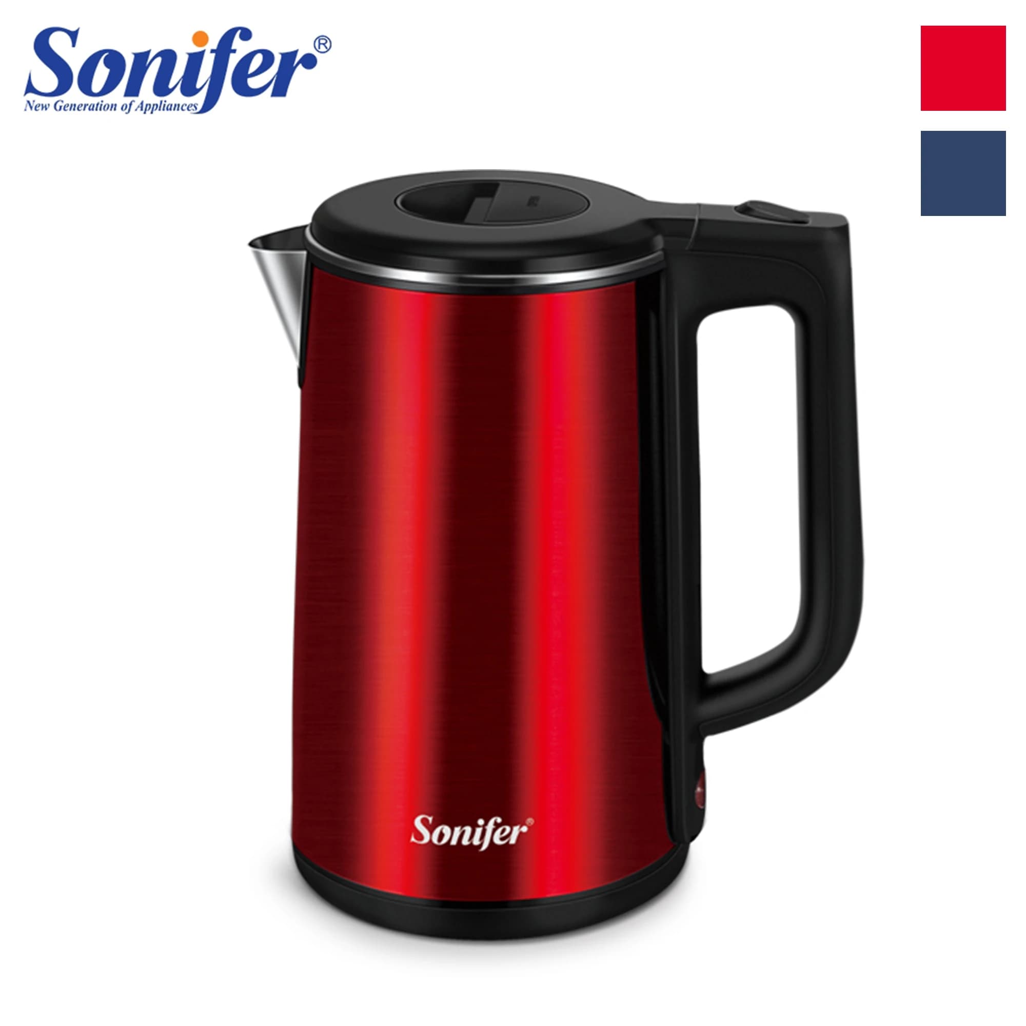 Sonifer 1.8L Electric kettle Stainless steel kitchen appliances Intelligent kettle whistle kettle Samovar tea Thermo Pot gift SF2077
