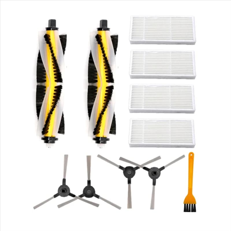 【POPOLARE】Sostituzione per kit aspirapolvere robot Proscenic 780T 790T Spazzola principale Spazzola laterale Filtro Hepa