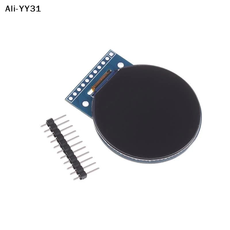 【Zy】Display TFT rotondo da 1,53 pollici con 360x360 pixel: schermo LCD a colori ST77916 QSPI - Compatibile con Arduino