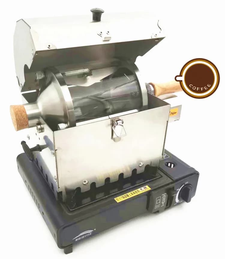 Stainless Steel Electric Coffee Bean Baking Coffee Roaster for Home Use