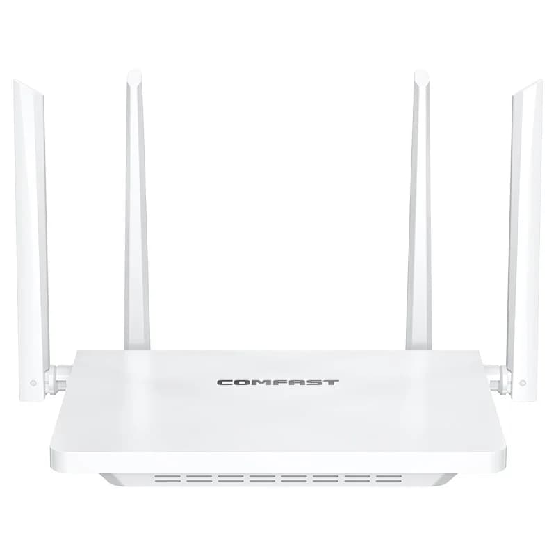 COMFAST WiFi 6 2974Mbps Mesh Router Gamma Ripetitore DualBand 2Ghz/5Ghz con 4 * 5dBi Antenne ad alto guadagno Ampia copertura WiFi Extender