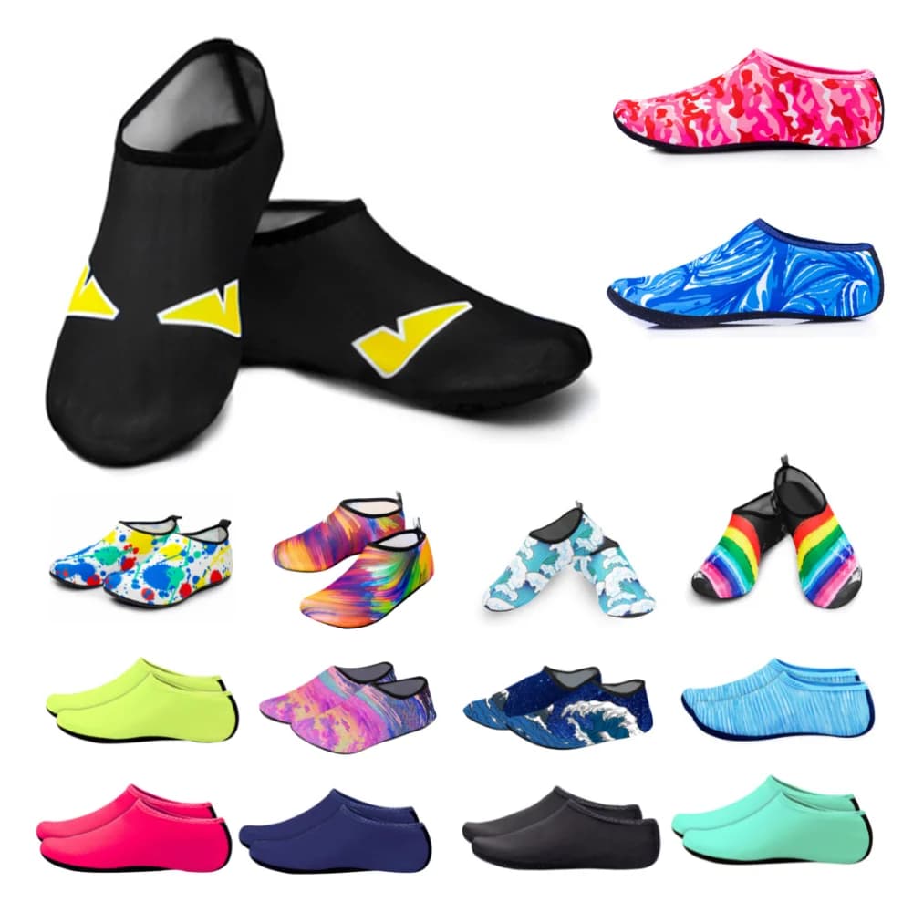 Scarpe da acqua Unisex nuoto calzini da immersione sandali da spiaggia estivi scarpa piatta mare Sneaker antiscivolo calzini pantofola calzini traspiranti