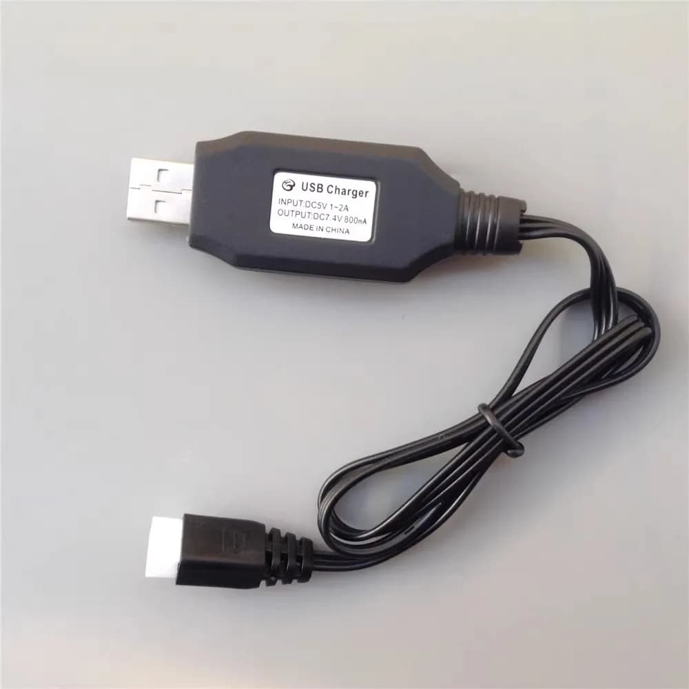 2S USB Charging Cable 7.4V Lithium Battery Balanced Charger Remote-Controlled Aircraft / Drone Boat Car