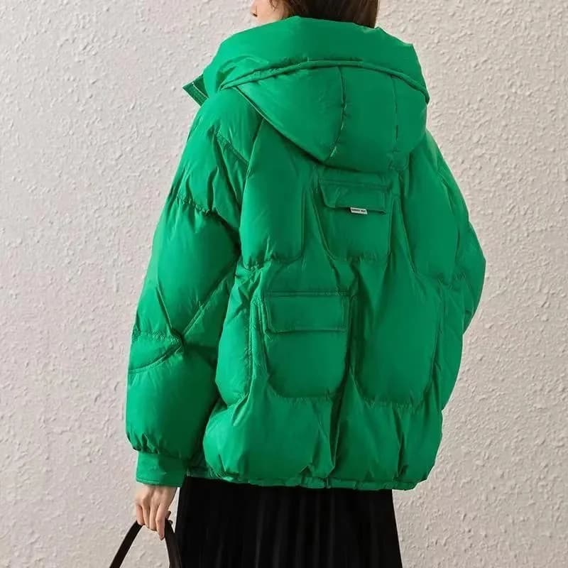 2023 Nuova Giacca Invernale Parka da Donna Addensare Cappotto Parka Imbottiture Cappotto di Cotone Pane Vestiti Versione Coreana Allentato Outwear