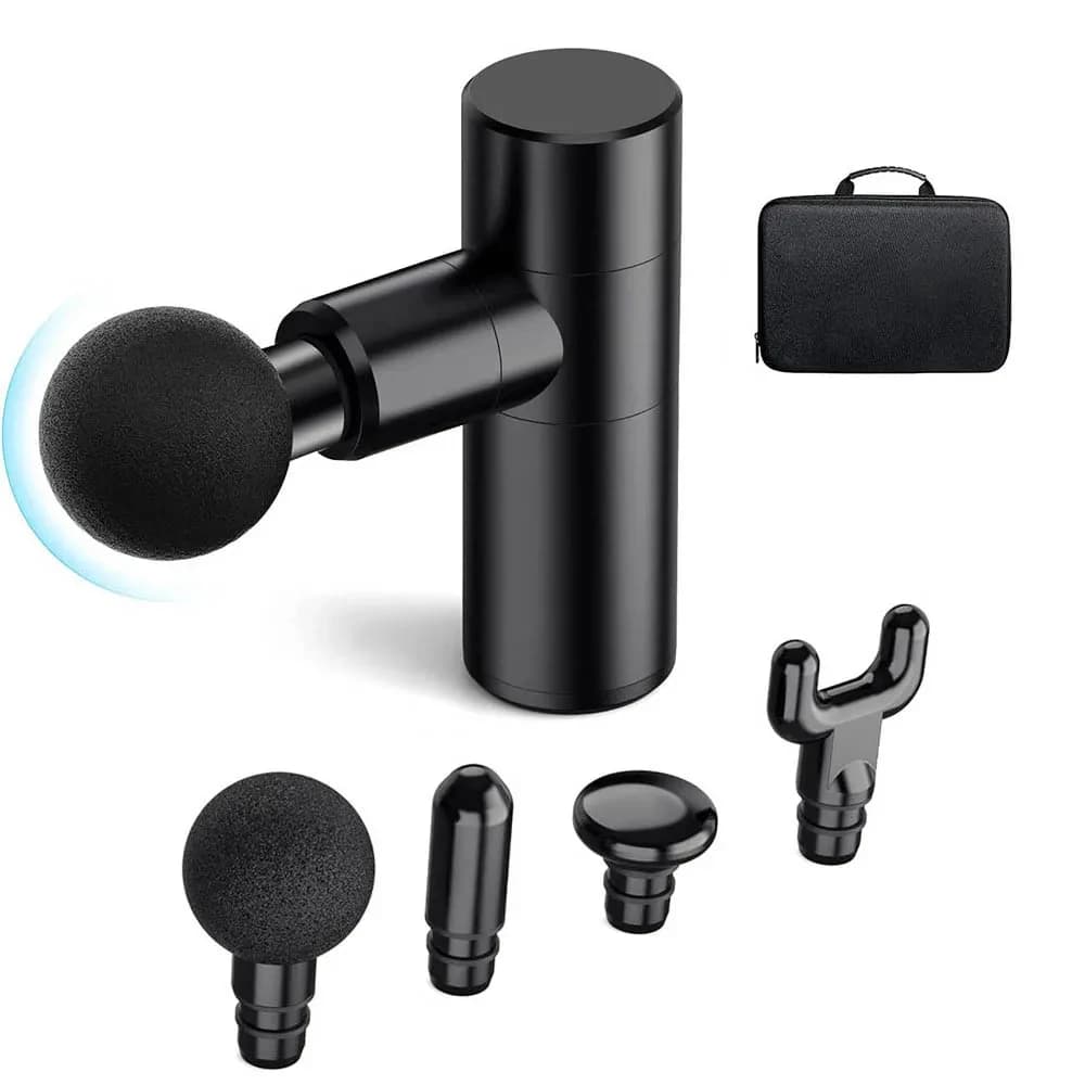 Aluminum Alloy Mini Fitness Massage Gun for Deep Muscle Relaxation And Fatigue Relief Household Small Fascia Gun