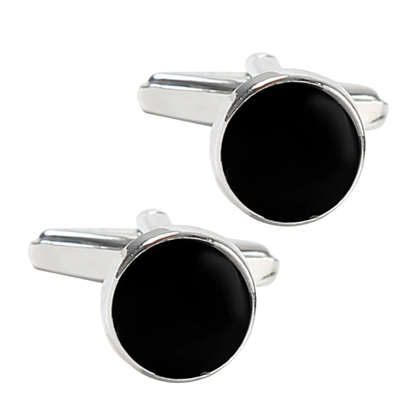 2Pcs Mens Cufflinks Cuff Links Jewelry Business Shirt Cufflinks for Dress Shirt Anniversary Wedding Valentines Day Gifts Party