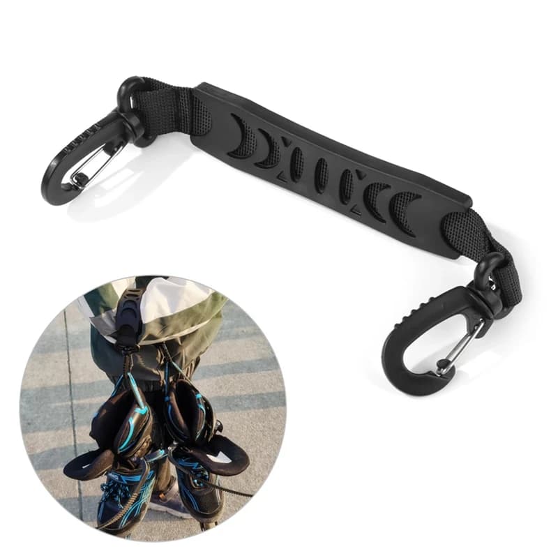 Scarpe da sci per pattini a rotelle con gancio ad alta resistenza Comode maniglie per pattini in linea professionali Lacci per accessori per pattinaggio all'aperto