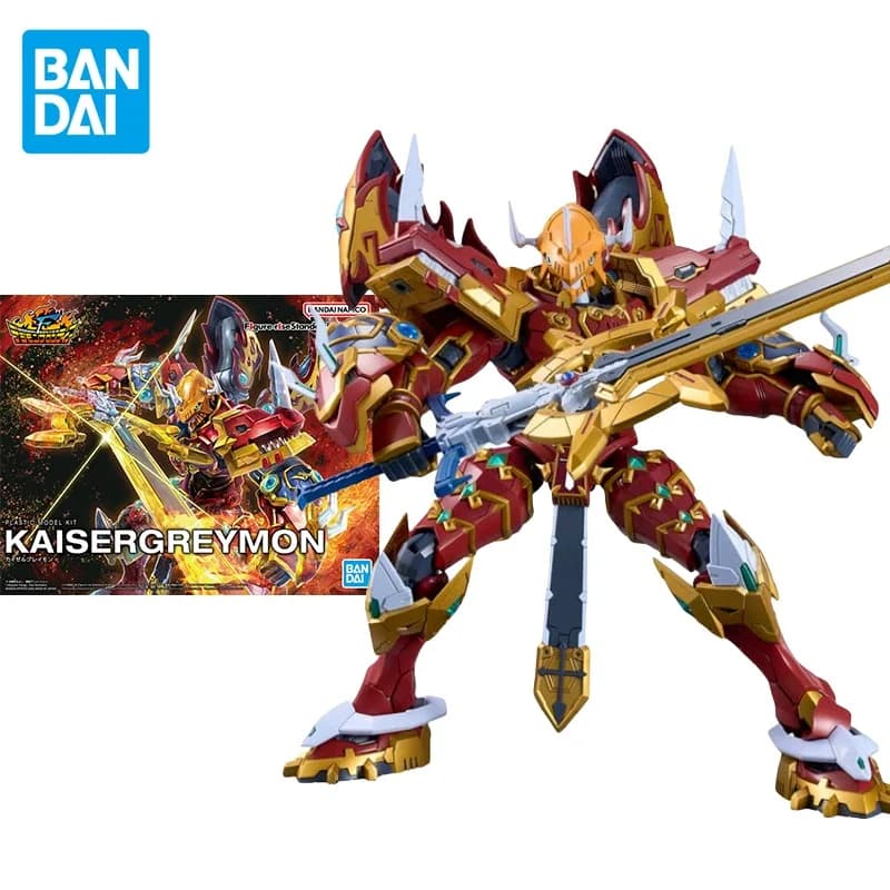 Bandai Originale Digimon Adventure Anime Figure-rise Standard FRS KAISERGREYMON Action Figure Giocattoli di Montaggio Regali per I Bambini