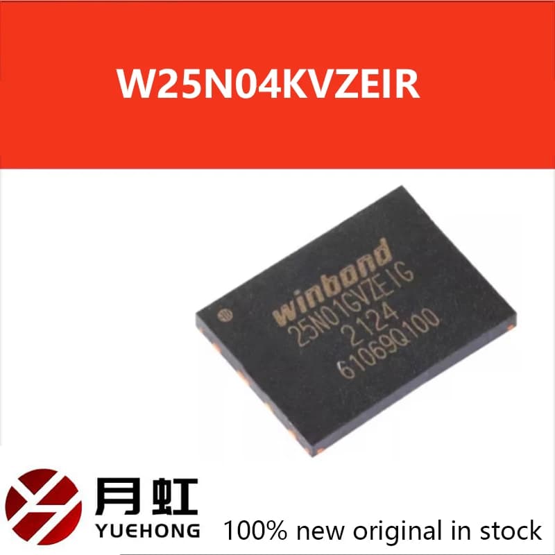 1PCS Originale W25N04KVZEIR 25N04KVZEI SMT WSON-8 Chip di Memoria FLASH