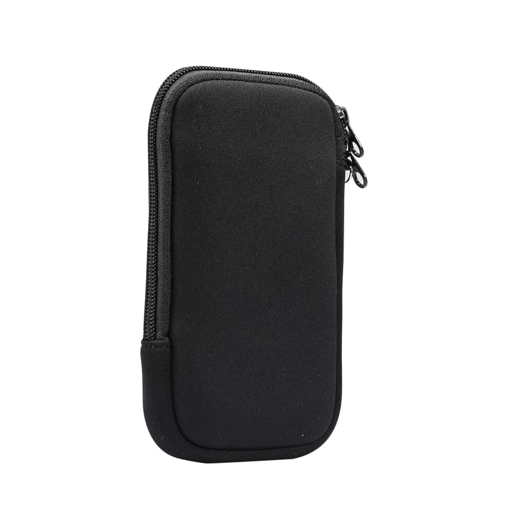 Borsa universale in neoprene con cerniera per cellulare Samsung Xiaomi Huawei, custodia antiurto per cellulare.