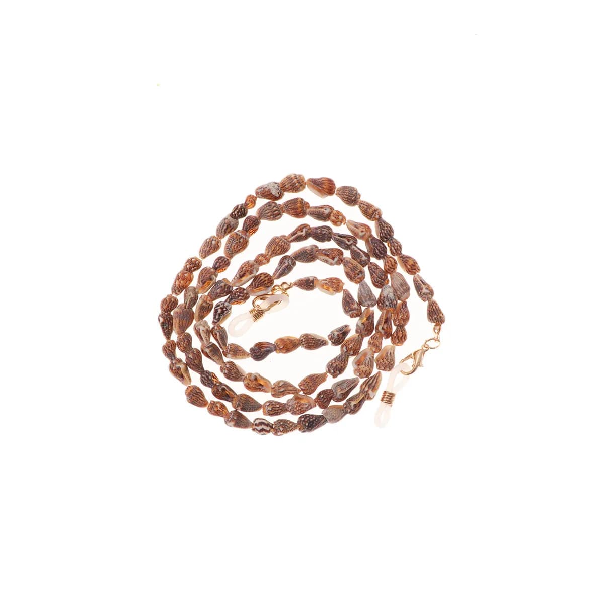 Catenella per Occhiali alla Moda con Design a Conchiglia, Cinturino di Sicurezza Antiscivolo per Occhiali da Sole e da Vista