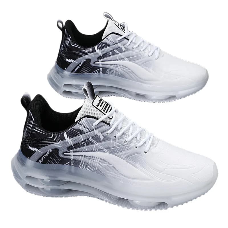 Scarpe sportive da uomo Scarpe da uomo di grandi dimensioni ammortizzanti Scarpe da corsa Scarpe da ginnastica da corsa casual per adolescenti con rialzo in altezza