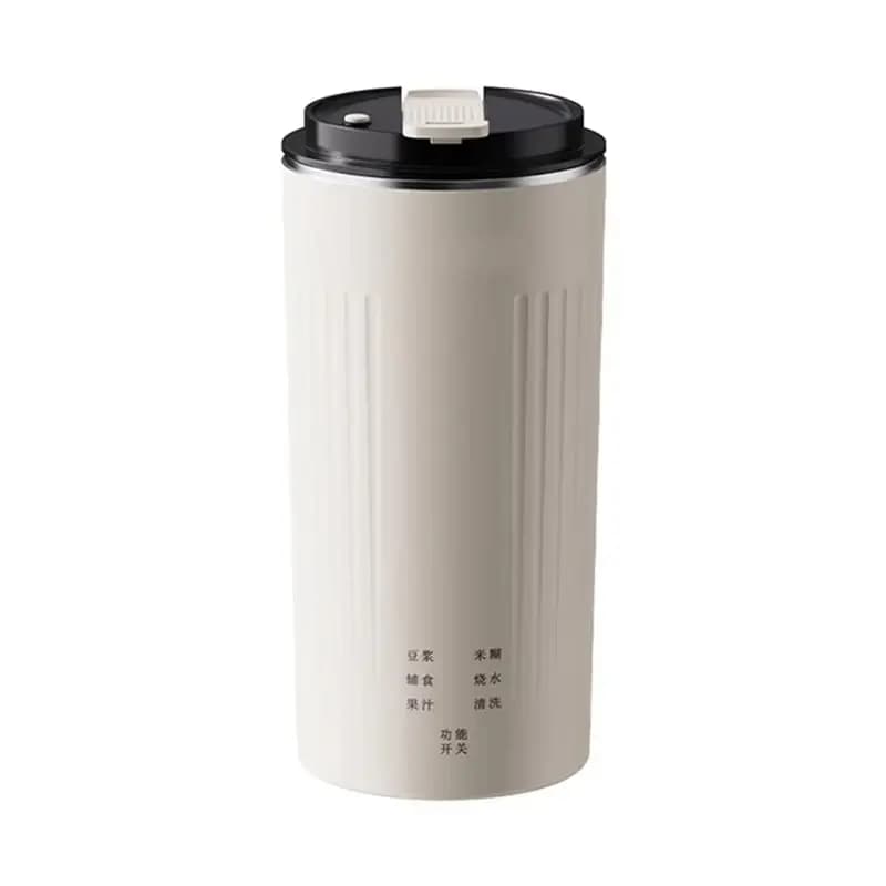 AT28-Electric Juicer Soybean Milk Food Blender Wall Breaking Machine 350ML Machine EU Plug