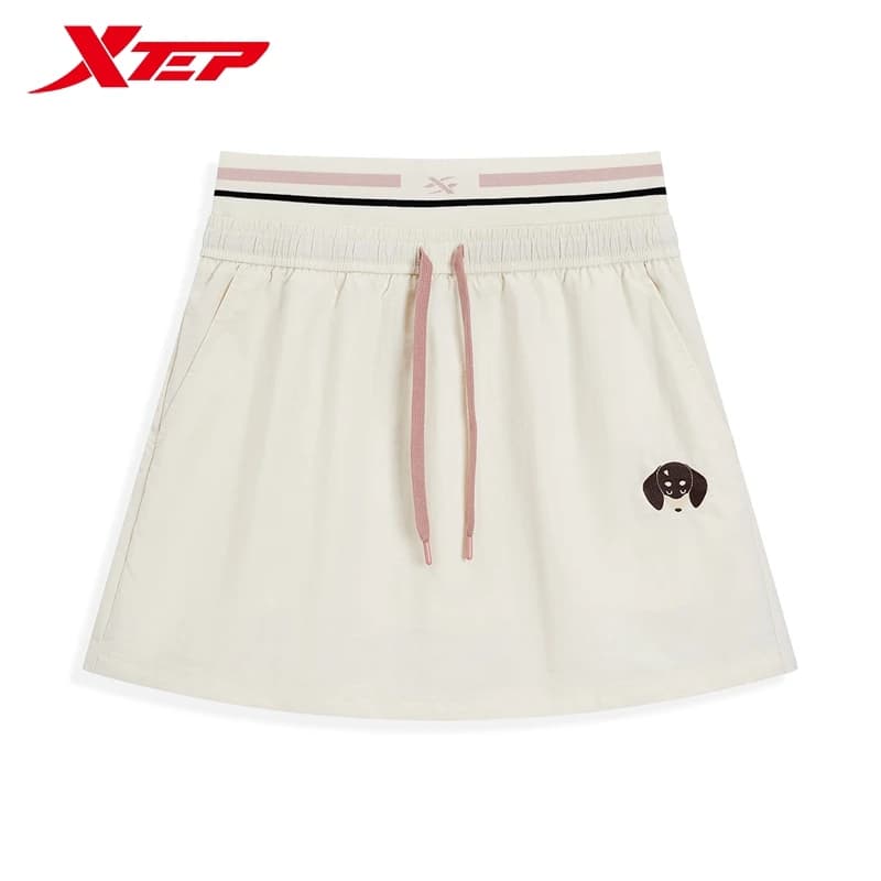 Xtep Gonna per donna Moda autunnale Abiti versatili Comodo quotidiano per il tempo libero Fondo morbido traspirante 976328790630