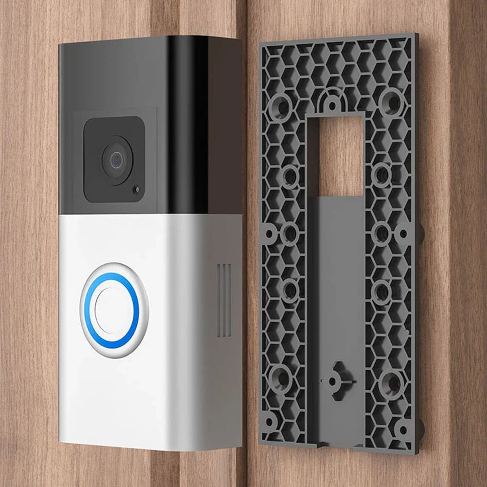 Per supporto per campanello ad anello senza trapano Accessori per campanello video per supporto ad anello Hardware per porta per la casa