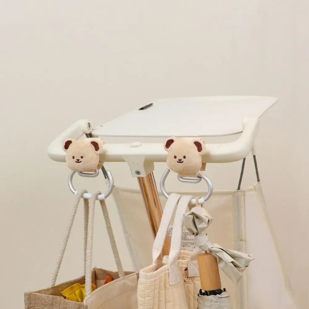 Organizer per carrello Gancio per passeggino Clip per passeggino regolabile Clip per gancio per appendere Accessori per passeggino multifunzionali per esterni