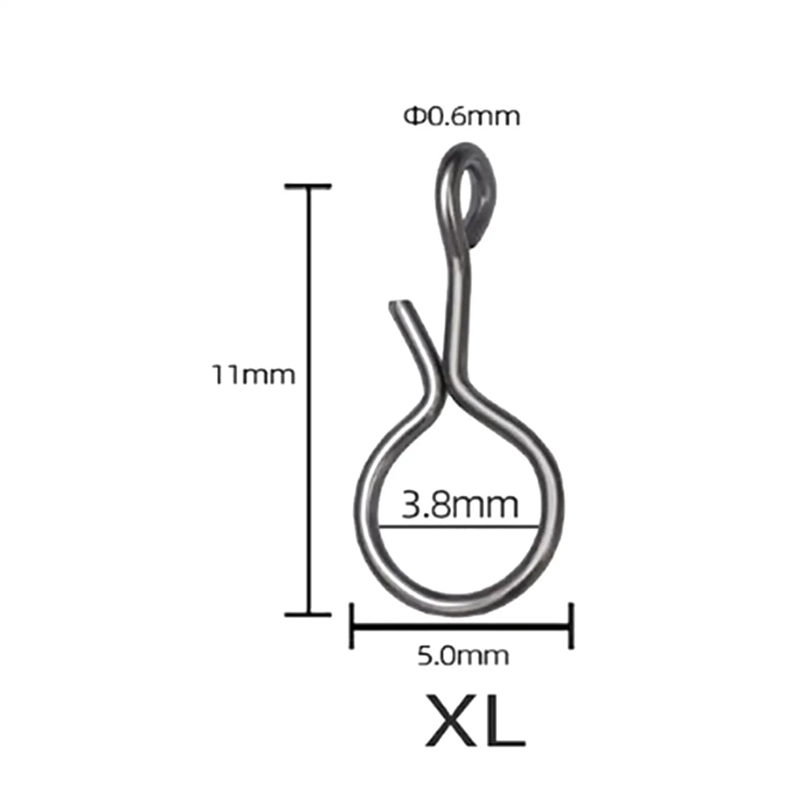 Versatile Stainless Steel Scatto Connector for Fishing and Ami baits from Moscow, for Tool Boxes