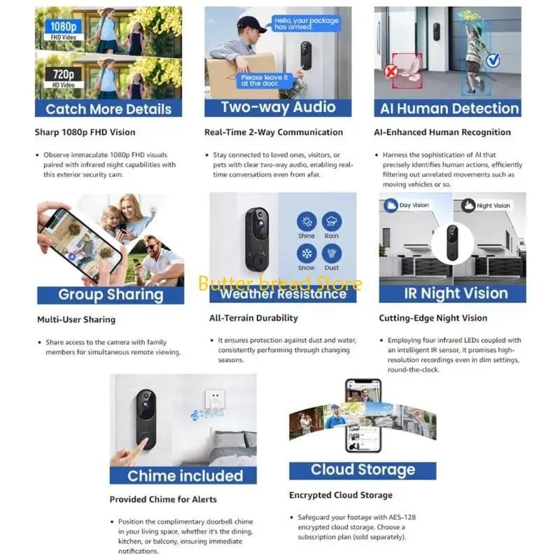 W89C ABS Intelligente Sicurezza Sicurezza Wireless Detection Motion Detection Material