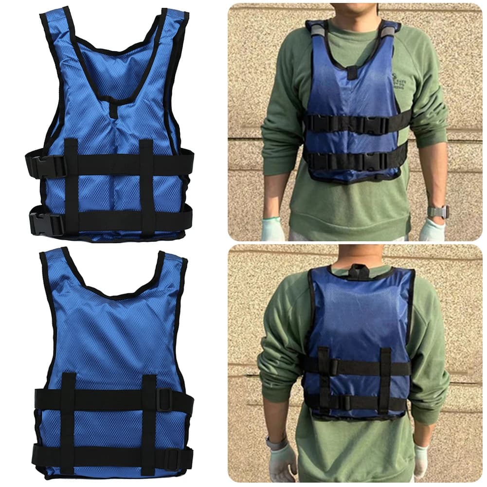 Giubbotto di Salvataggio Professionale Regolabile Impermeabile per Kayak, Canottaggio, Surf e Sicurezza in Acqua