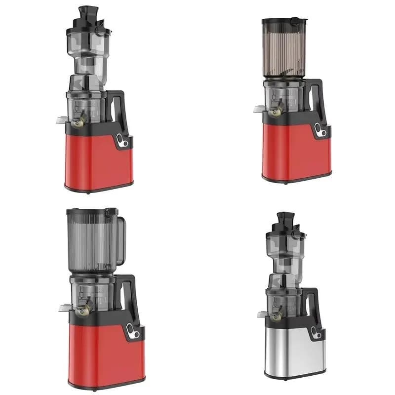 Stainless Steel Electric Slow Juicer for Fresh Vegetables Carrot Cold Press Blender Household